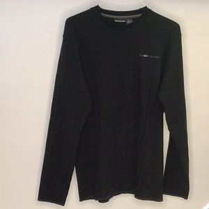 DKNY Jeans Mens Sweater Sz L Black